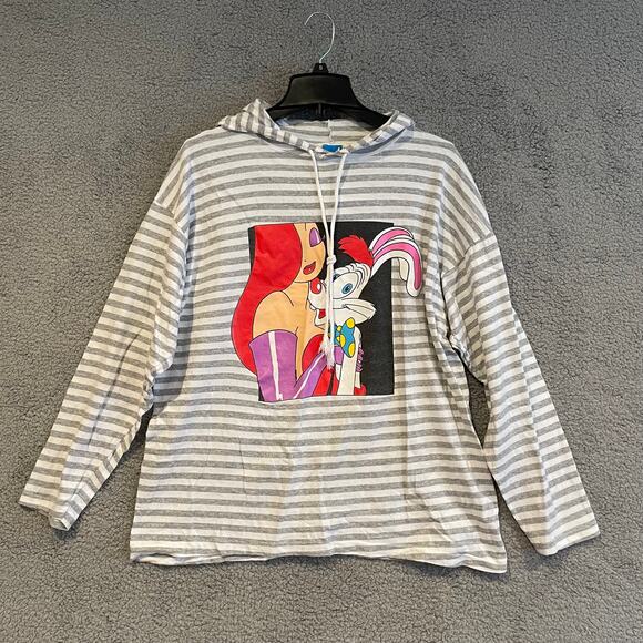 Vintage Disney Character Fashions Who Framed Roger Rabbit Jessica Hoodie - M - Picture 1 of 12